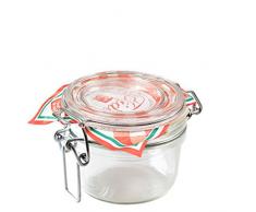 Bormioli Rocco Drahtbügelglas Fido 125 ml rund Einmachglas Dessertglas Vorspeisenglas Einkochglas