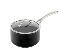 ProCook Professional Ceramic - Stielkasserolle - mit Deckel - mit Keramikbeschichtung - Induktion Topf - Kochtopf - 20 cm - 3,3 l