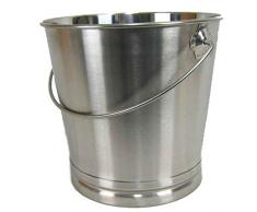 Eimer Kücheneimer Futtereimer Milcheimer Sektkühler Eis-Eimer Edelstahl 20 Liter