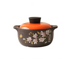 Gusseisen Topf Shadow Kochtopf mit Deckel Gusstopf Cocotte Bräter emailliert temperaturbeständig, Keramikkasserolle Haushaltsgesundheit Suppentopf binaurale offene Flamme Hochtemperaturbeständigke