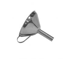 axentia Trichter aus Edelstahl - Einfülltrichter mit Henkel - Einfüllhilfe für Gläser - Metall Einfülltrichter 10 cm Durchmesser - Einfüllrohr 1,5 cm - Einfüllhilfe - Küchenzubehör