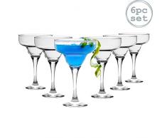 Rink Drink Margarita Cocktail Gläser - 295ml - 6er Pack