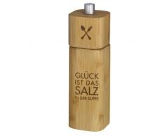 SalzmühleGlück ist das Salz in der Suppe
