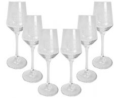 Mixcompany Havana Club Noising Gläser - 6er Set Whisky Nosing Glase Mir Schriftzug