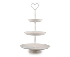 pajoma Etagere TrePiani aus Metall, 3-stöckig in weiß