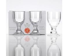 Acryl Trinkglas 410 ml, 4 Stück klar Camping Gläser Zubehör Trink Glas Kunststoff Acrylglas Partyglas Wasserglas Bruchfest Trinkbecher Becher Whiskyglas Whiskey Gläser