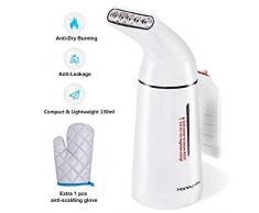 Dampfglätter, 700W Dampf Reisebügler, Minibekleidungs Dampfbügeleisen mit 150 ml Wassertank, Reisebügeleisen Schnell Aufheizendes Tragbares Dampfbügelgerät