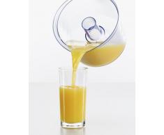 Rommelsbacher ZP 40 Elektrische Zitruspresse, Kunststoff, 1 Liter, schwarz,silber