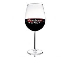 polar-effekt Weinglas mit Gravur des Namens – Wein-Glas 590 ml Geschenkidee