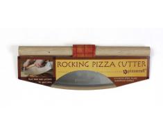Pizzacraft Pizzaschneider/Wiegemesser, silber, 2.59x35.69x12.45 cm, PC0203