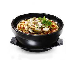 LHR888 Westliche Küche Geschirr Schüssel Küche Futternapf Keramik Auflauf Nudelschüssel Stein Topf Cooker Pasta Schüssel Getreide Schüssel Familien-Partei Abendessen Futternapf