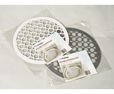 1 Stück Spülbeckeneinlage, d= ca. 26cm, Spülbeckenmatte Spülbecken Einlage weiß oder anthrazit