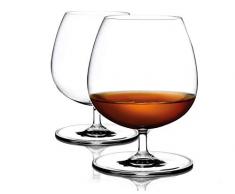 Cognacgläser aus Kristallglas (500ml groß und spülmaschinenfest) Brandyglas Cognacschwenker (2-teiliges Set)