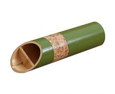 Japanische Bambus und japanische Weinkrüge, spezielle Reisweinkrüge vom Bauernhof, handgefertigte Spezialflaschenflasche mit altem Alkohol