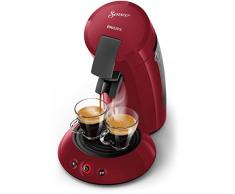Senseo HD6553/80 Kaffeemaschine, Kunststoff, Rot