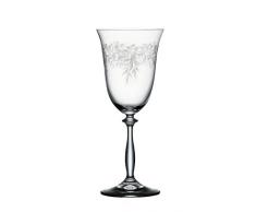 Bohemia Cristal 093 006 012 Weingläser ca. 350 ml aus Kristallglas 6er Set Romance