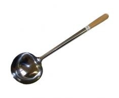 Armeeverkauf Schöpfkelle 8oz mit Holzgriff