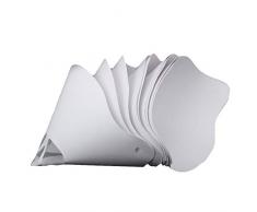 PerGrate 10 Stücke Einweg Verdicken Papierfilter Trichter für Anycubic Photon SLA UV 3D Drucker Zubehör