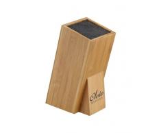 OLEIO MBL-BAM-BRA-01 Universal Bambus Messerblock, angewinkelt