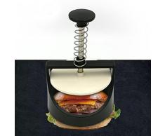 BESTONZON Kunststoff Hamburgerpresse Burgerpresse Patty Maker Manuelle für Fleisch Rindfleisch Grill Burger Presse Küche Werkzeug