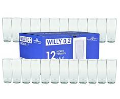 Van Well 24er Set Bierglas Willibecher 0,2L geeicht