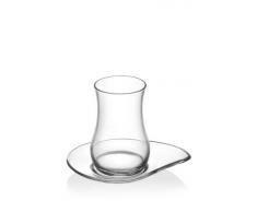 12tlg. türkische Teegläser mit Untertassen Modell Eva