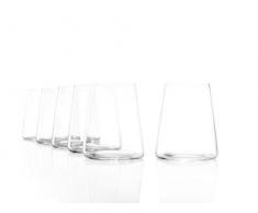 Stölzle Lausitz Power Weinbecher klein 380 ml, 6er Set Weißwein Becher, spülmaschinenfest, bleifreies Kristallglas, hochwertige Qualität, elegant und bruchbeständig