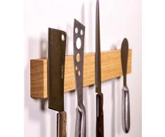 Magnet Messerleiste Messerhalter Messer Eiche Holz