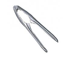 Westmark Nussknacker, Aluminiumdruckguss, lebensmittelechte Spezialbeschichtung, Länge: 15 cm, Herkules, Silber, 33002270