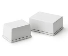 Continenta Butterdose aus Keramik, Butterschale fÃ¼r 250 g Butter, GrÃ¶Ãe: 12 x 10 x 6 cm