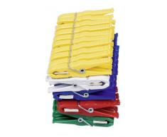 helo Beutel mit 50 Stück Luran-Wäscheklammern