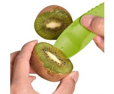 Egurs 10 stücke Kiwi Kunststoff Löffel Obst Peeler Cutter Löffel Küche Gadget