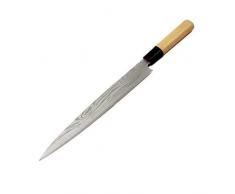 Professionelles Sashimi-Küchenmesser-Laser-Muster-Küche-Sashimi-Lachs-Sushi-Messer-Edelstahl-rohe Fischfilet-Messer