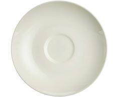 Villeroy & Boch Royal Kaffee-/Tee-Untertasse, Porzellan, weiß, 15 x 15 x 8 cm, 6-Einheiten