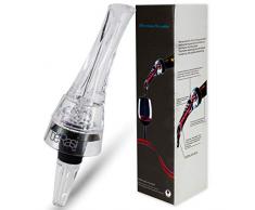 be Rasi - Dekantierausgießer Belüfte deinen Wein Portionsweise beim Ausschenken | Tropffrei | Universalaufsatz | Rotwein | Weinbelüfter | Vino Dekanter | Wein dekantieren wie die Profis