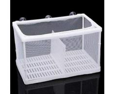 Sessel für Aquarium mit Abtropfsieb aus Netz