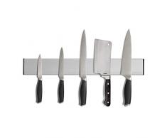 Timoston Magnetleiste Messer ohne Boren Edelstahl Messerhalter Magnetleiste Messer 40 cm Messerleiste magnetisch (M)