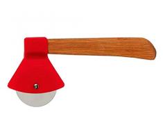 Anik-Shop PIZZAMESSER 21cm in Form Einer Axt Pizzaschneider Pizzaroller Pizza Roller 94
