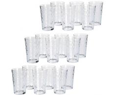 GRÄWE Trinkgläser Wassergläser 18 Stück 200 ml