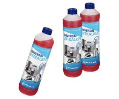 Entkalker für Kaffeevollautomaten 3 x 750ml I Kaffee-Maschine I Vollautomat I Kaffeepadmaschinen I Kaffeautomat I Kalklöser I Kalk-Reiniger | Badentkalker