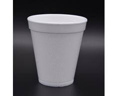 EVENTpac 50 Thermobecher Weiss 0,2 l Glühweinbecher Heißgetränkebecher Styroporbecher
