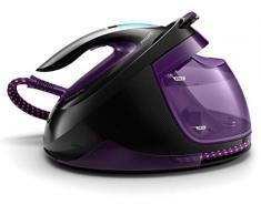 Philips GC9675/80 Dampfbügelstation PerfectCare Elite Plus (2700 W, Optimal Temp, 7,7 bar Dampfdruck, 550 g/Min. Dampfstoß, extrem leicht und leise) violett