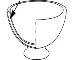 APS Edelstahl Champagnerkühler doppelwandig, Durchmesser ca. 44 cm, Höhe 24 cm, Inhalt: 10,5 Liter