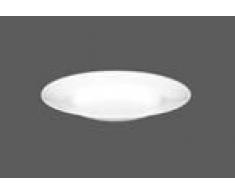 Seltmann Weiden Lukullus Pastateller, Nudelteller, Oval, Porzellan, Weiß, Spülmaschinenfest, 32 cm, 1092030