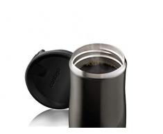Contigo Thermobecher West Loop Autoseal, Edelstahl Isolierbecher, Reisebecher, Kaffebecher To Go, 100% dicht, auslaufsicher, hält bis zu 5h heiß/12h kalt, 470 ml
