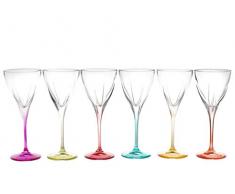RCR Set 6 Wasserkelche Fusion Color