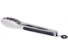 Allgrill Grillzubehör Grillzange, Silber, 23 cm lang