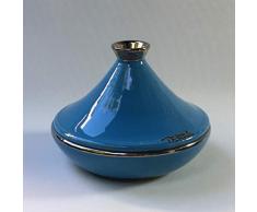 Tajine Blau Terra Keramik