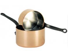 De Buyer Inocuivre First ClasseKochtopf, Kupfer, Edelstahl, mit Schaft aus Stahl, Diamètre 14 cm