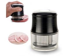 lzn Fleischzartmacher Fleischstecher Steaker Edelstahl Marinade Meat Tenderizer Needle 56